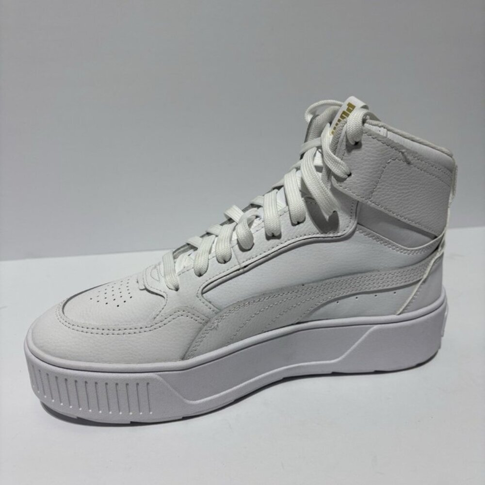 Puma Women’s Rebelle Mid Sneakers White, Size 9.5 M - Picture 2 of 6